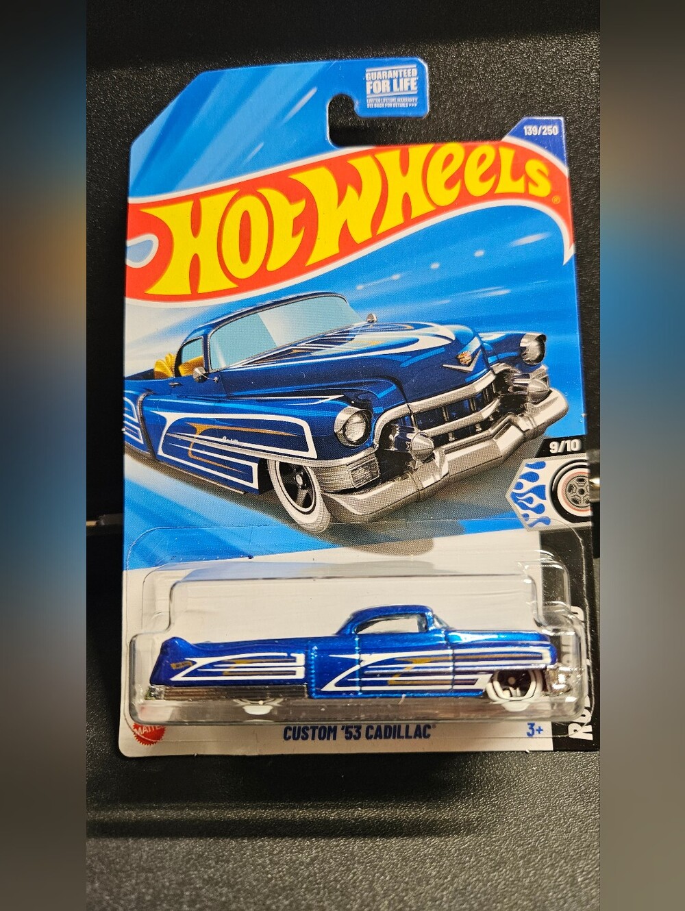 Custom '53 Cadillac - Blue Die-Cast Kids Toy Car